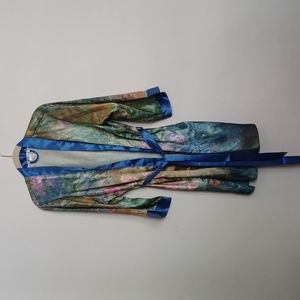 Silky Short Robe/Kimono